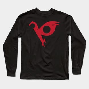 Hurricane Polymar - RED Logo Long Sleeve T-Shirt